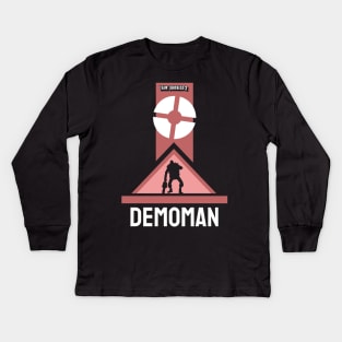 Demoman Team fortress 2 Kids Long Sleeve T-Shirt